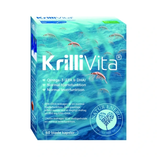Natur Energi Krillivita 500 mg Kapsler – 60 stk