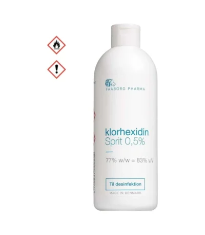 Faaborg Pharma Klorhexidin Sprit 0,5 % – 500 ml