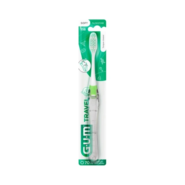 GUM Rejsetandbørste Soft – 1 stk