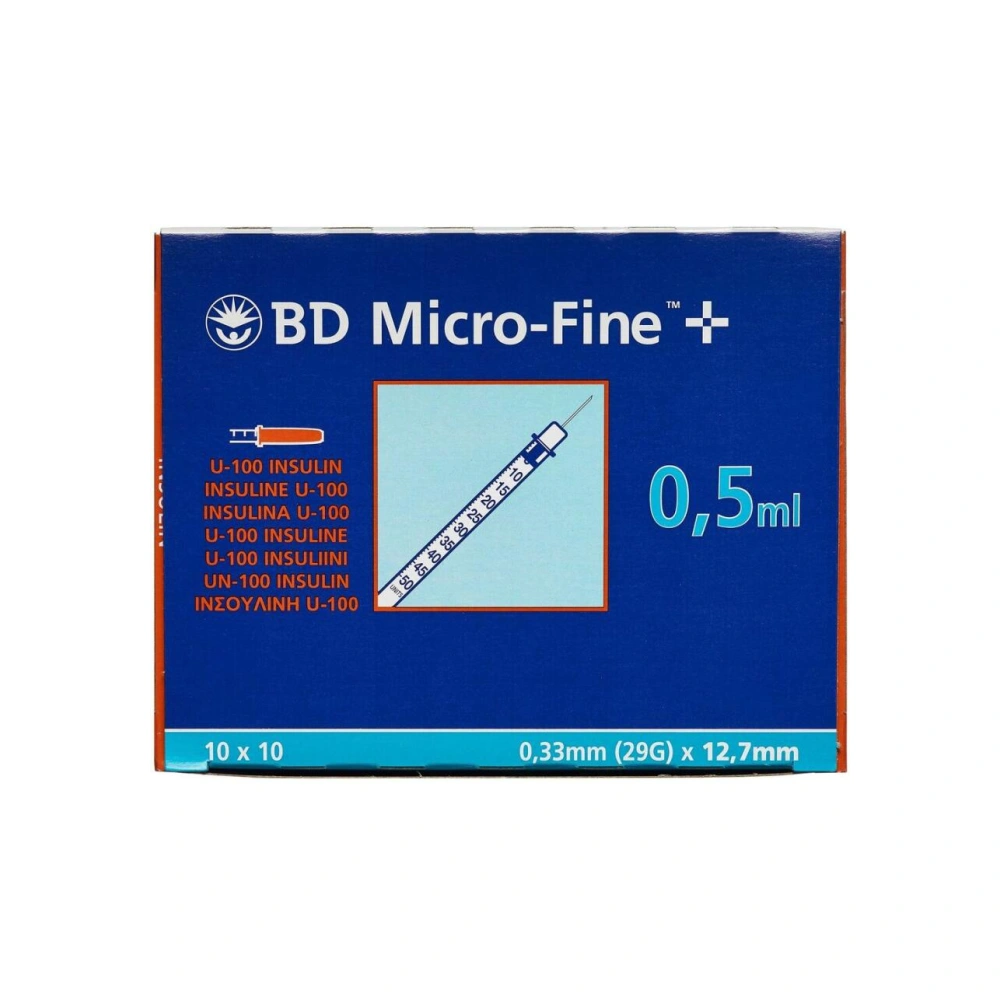 BD Micro-Fine+100enh 12,7mm - 100 stk
