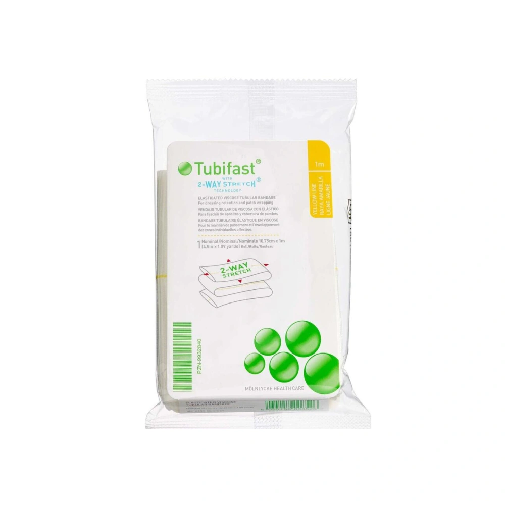 Tubifast 2-WAY Stretch Gul 10,75 cm x 1 m. - 1 stk