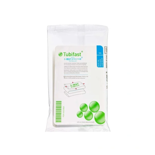 Tubifast 2-WAY Stretch Blå 7,5 cm x 1 m. – 1 stk
