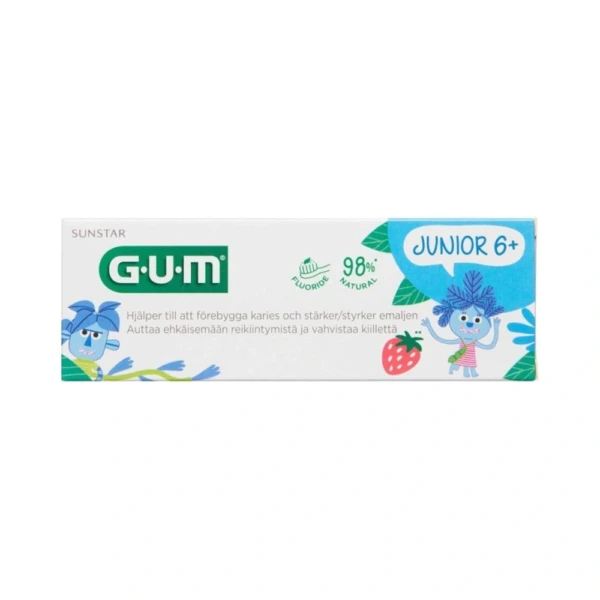 GUM JUNIOR Flourtandpasta 6+ år – 50 ml