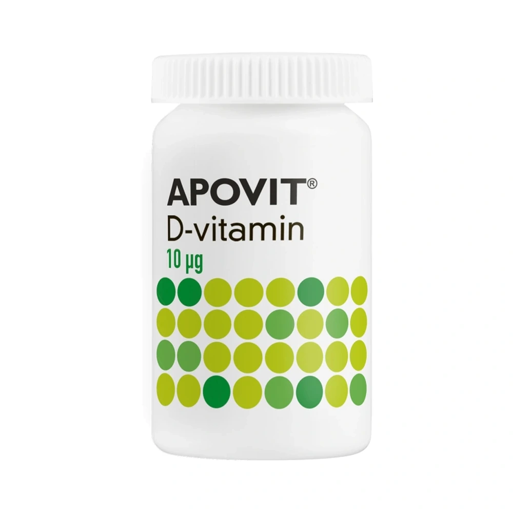 APOVIT D-vitamin 10 µg 200 stk