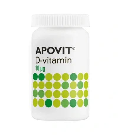 APOVIT D-vitamin 10 µg – 200 stk