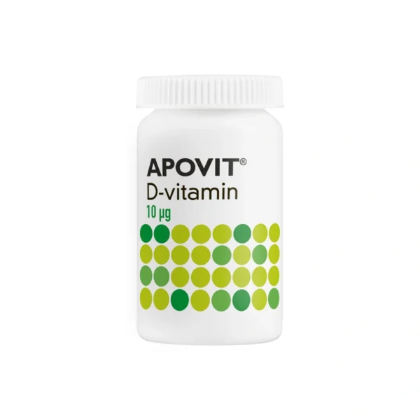 APOVIT D-vitamin 10 µg – 200 stk