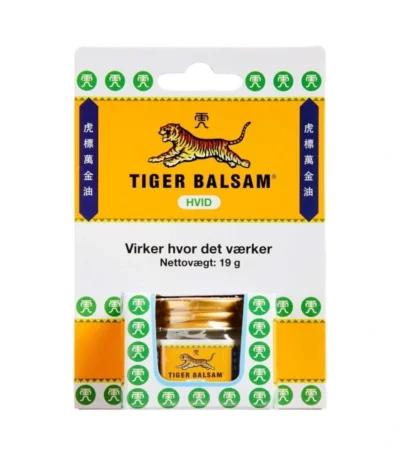 Tigerbalsam hvid – 19 g