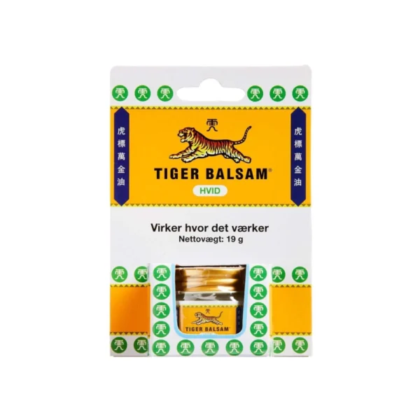 Tigerbalsam hvid – 19 g