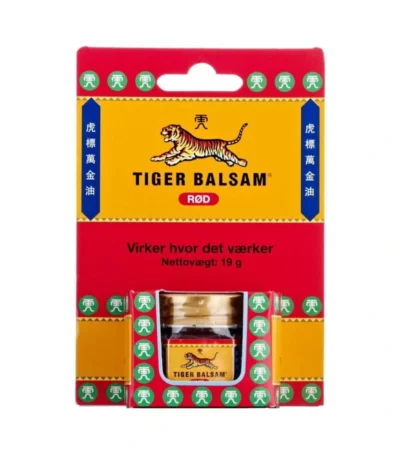 Tigerbalsam Rød – 19 g