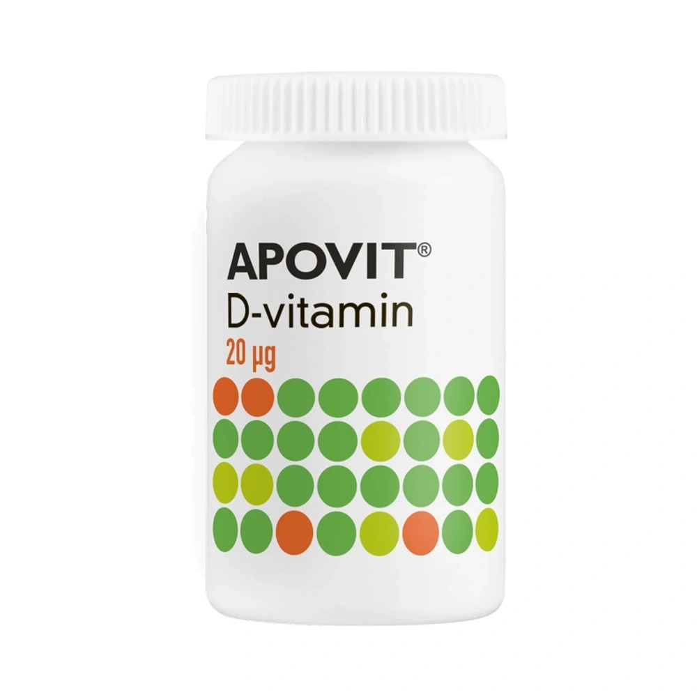 APOVIT D-vitamin 20 µg 200 stk