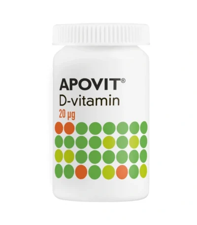 APOVIT D-vitamin 20 µg – 200 stk
