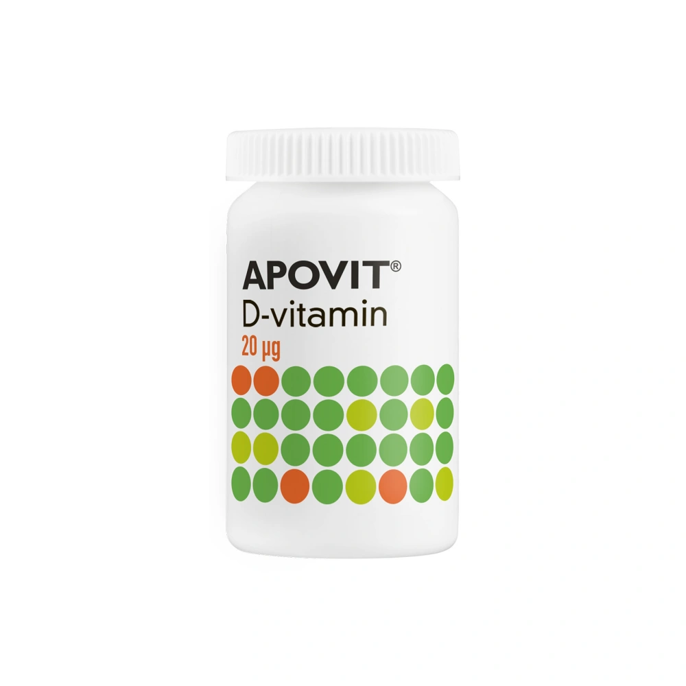 APOVIT D-vitamin 20 µg - 200 stk