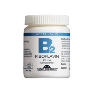 Natur Drogeriet B2-Vitamin 20µg – 100 stk