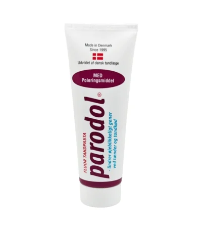 Parodol Rød Tandpasta M. Poleringsmiddel - 75 ml