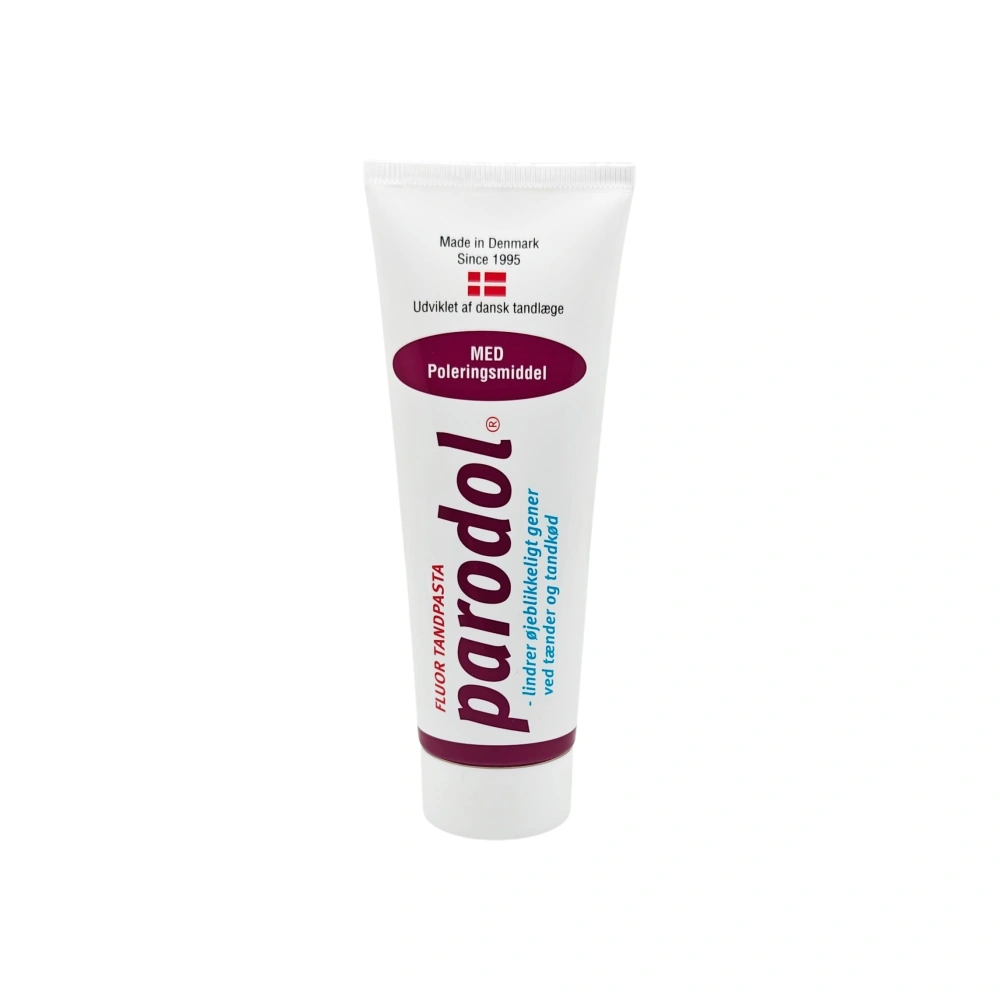 Parodol Rød Tandpasta M. Poleringsmiddel - 75 ml