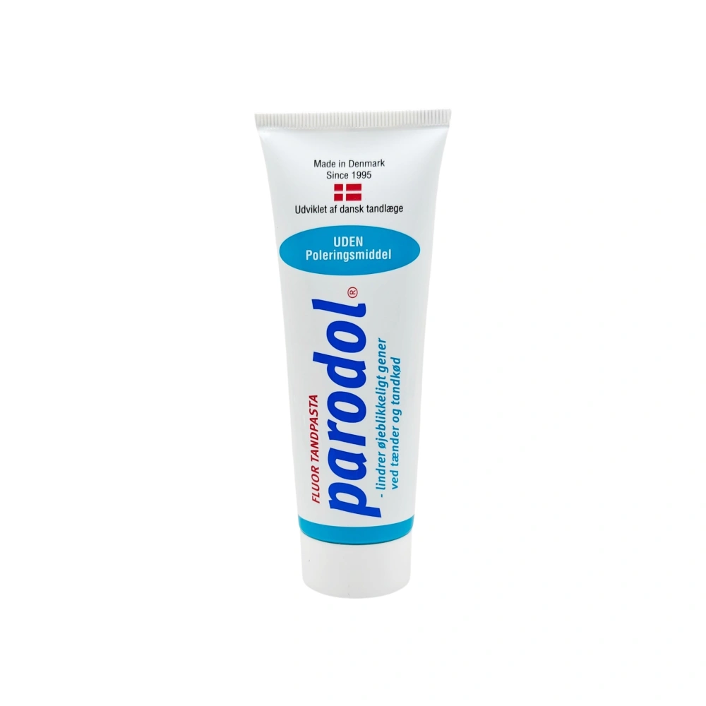 Parodol Blå Tandpasta U. Poleringsmiddel - 75 ml