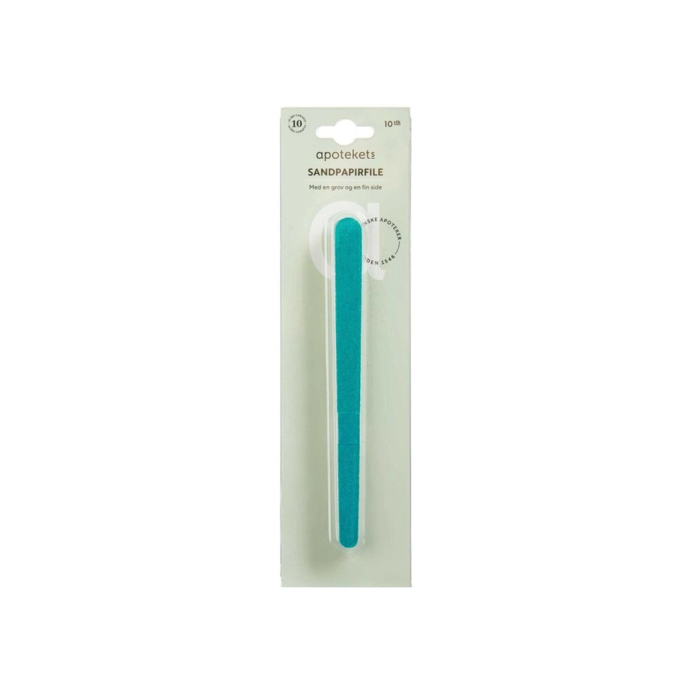 Apotekets Sandpapirfil - 10 stk