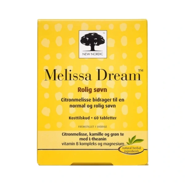 New Nordic Melissa Dream – 60 stk
