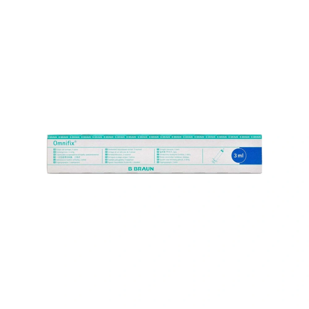Omnifix Sprøjte Omnifix Luer 3 ml – 100 stk