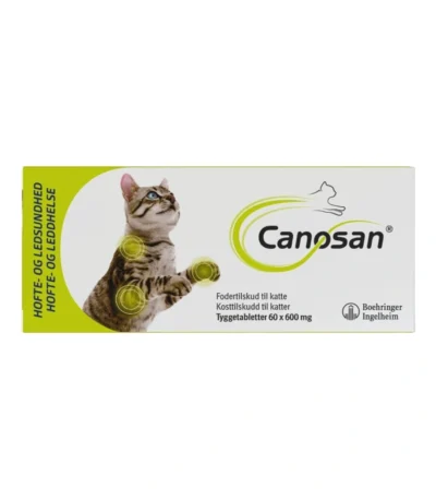 Canosan Tyggetablet til kat 600 mg – 60 stk