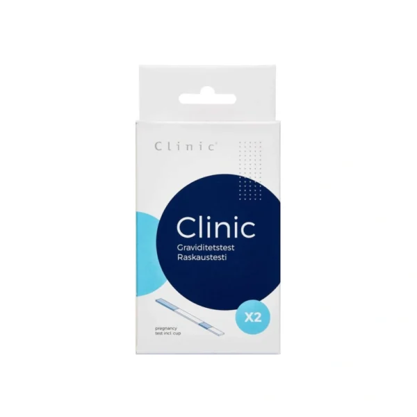Clinic Graviditetstest M/Kop – 2 stk