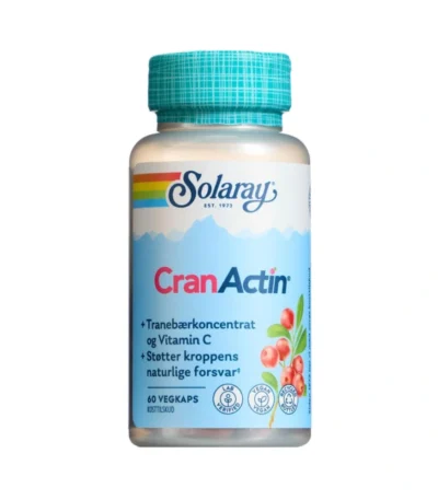 Solaray CranActin – 60 stk