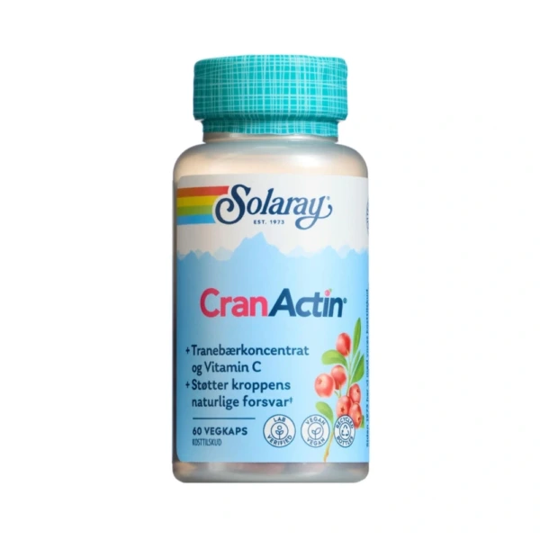 Solaray CranActin – 60 stk