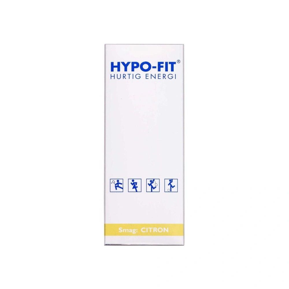 HYPO-FIT Druesukker Gel Citron - 12 tuber x 13 ml