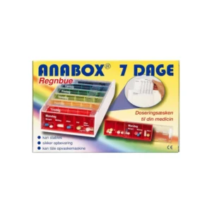 Anabox Doseringsæske Ugebox – 1 stk