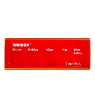 Anabox Doseringsæske Daglig Assorteret – 1 stk