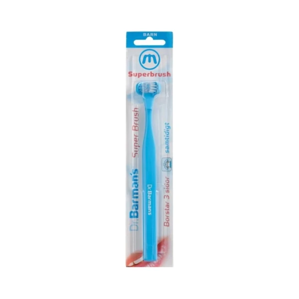 EKULF Superbrush Tandbørste 0-6 År Assorterede Farver – 1 stk