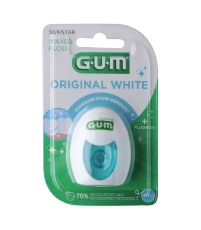 GUM Original White FLOSS Tandtråd – 30 m