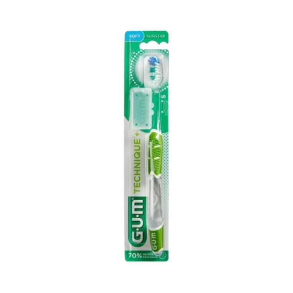 GUM Technique+ Tandbørste Soft – 1 stk