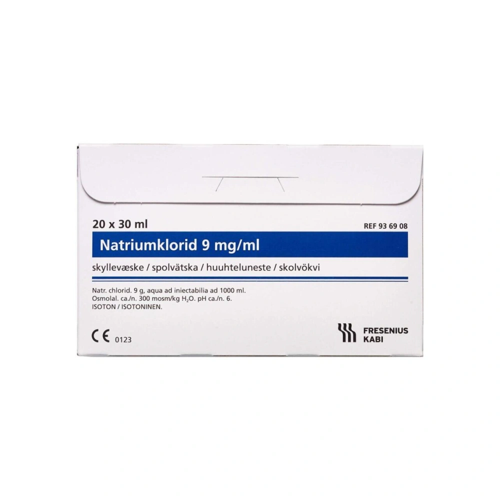 Fresenius Kabi Natriumklorid 9mg/ml microspol - 20 x 30 ml