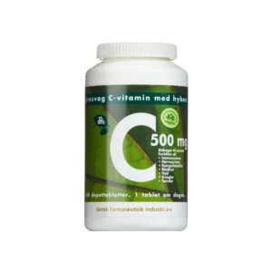 Grønne Vitaminer C-vitamin 500 mg m. Hyben – 240 stk