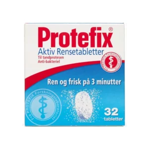 Protefix Aktiv Rensetabletter – 32 stk