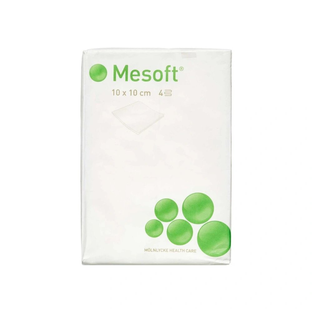 Mesoft Kompres 10×10 cm - 100 stk