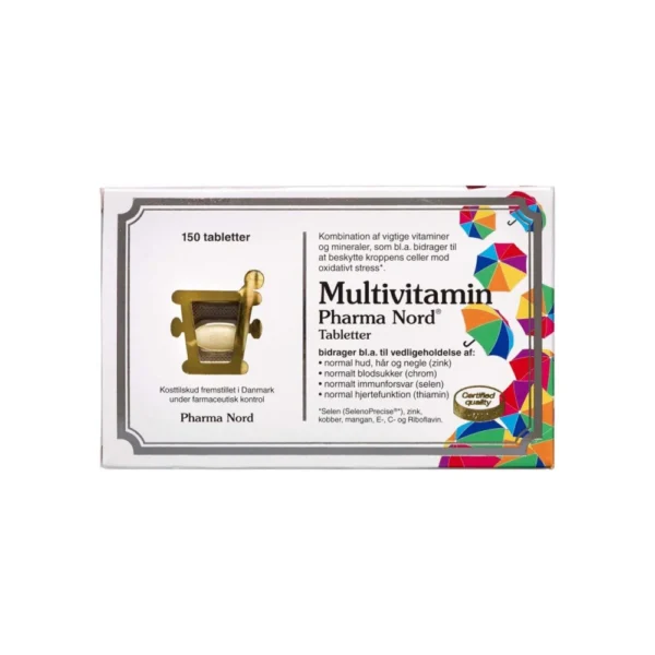 Pharma Nord Multivitamin Pharma Nord Kosttilskud – 150 stk