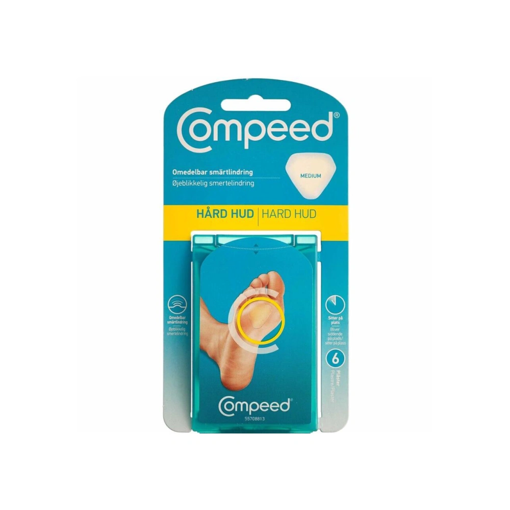 Compeed Hård Hud Plaster - 6 stk