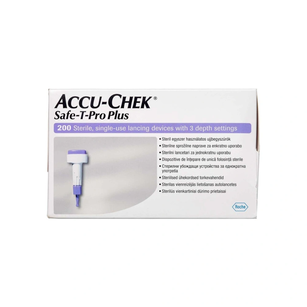 Accu-Chek Safe-T-Pro Lancetter - 200 stk