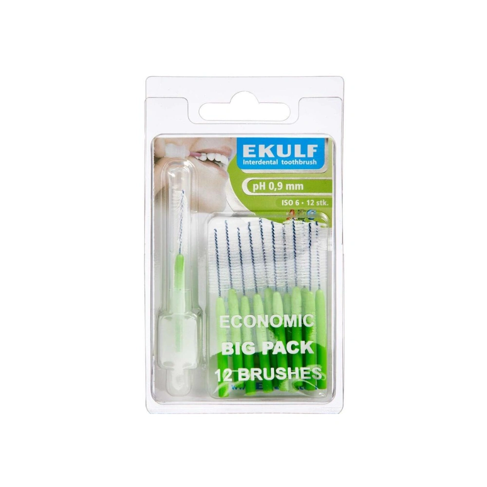 EKULF ph NeoDenta Mellemrumsbørster 0,9 mm - 12 stk