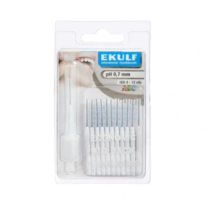 EKULF ph NeoDenta Mellemrumsbørster 0,7 mm – 12 stk