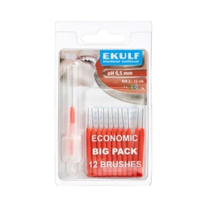 EKULF ph NeoDenta Mellemrumsbørster 0,5 mm – 12 stk