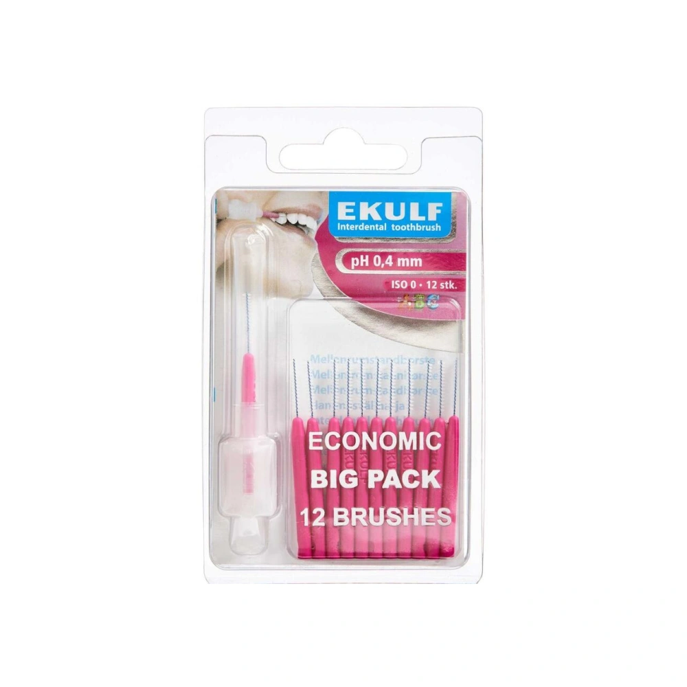 EKULF ph NeoDenta Mellemrumsbørster 0,4 mm - 12 stk