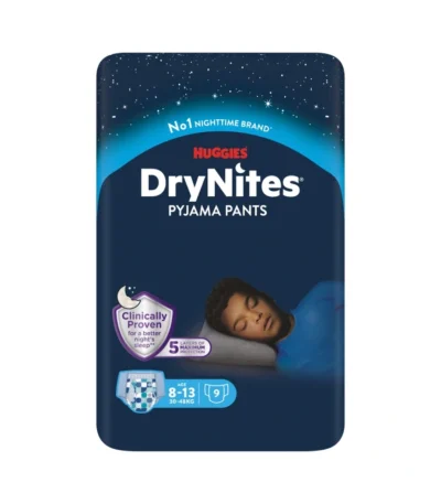 Huggies DryNites Pyjama Pants Boy 8-13 År - 9 stk