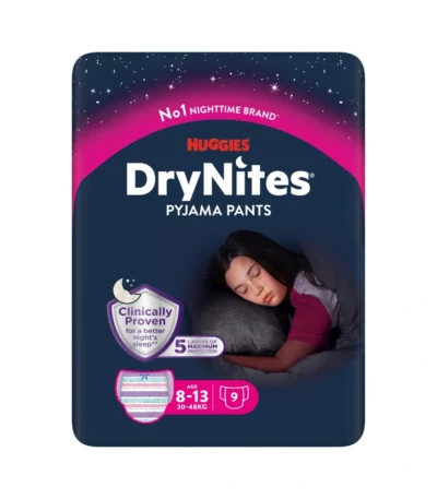 Huggies DryNites Pyjama Pants Teen 8-13 År - 9 stk