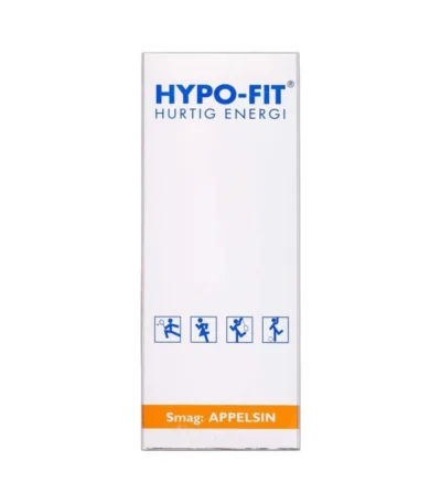 Hypo-Fit Druesukker Gel Orange 13 ml - 12 stk