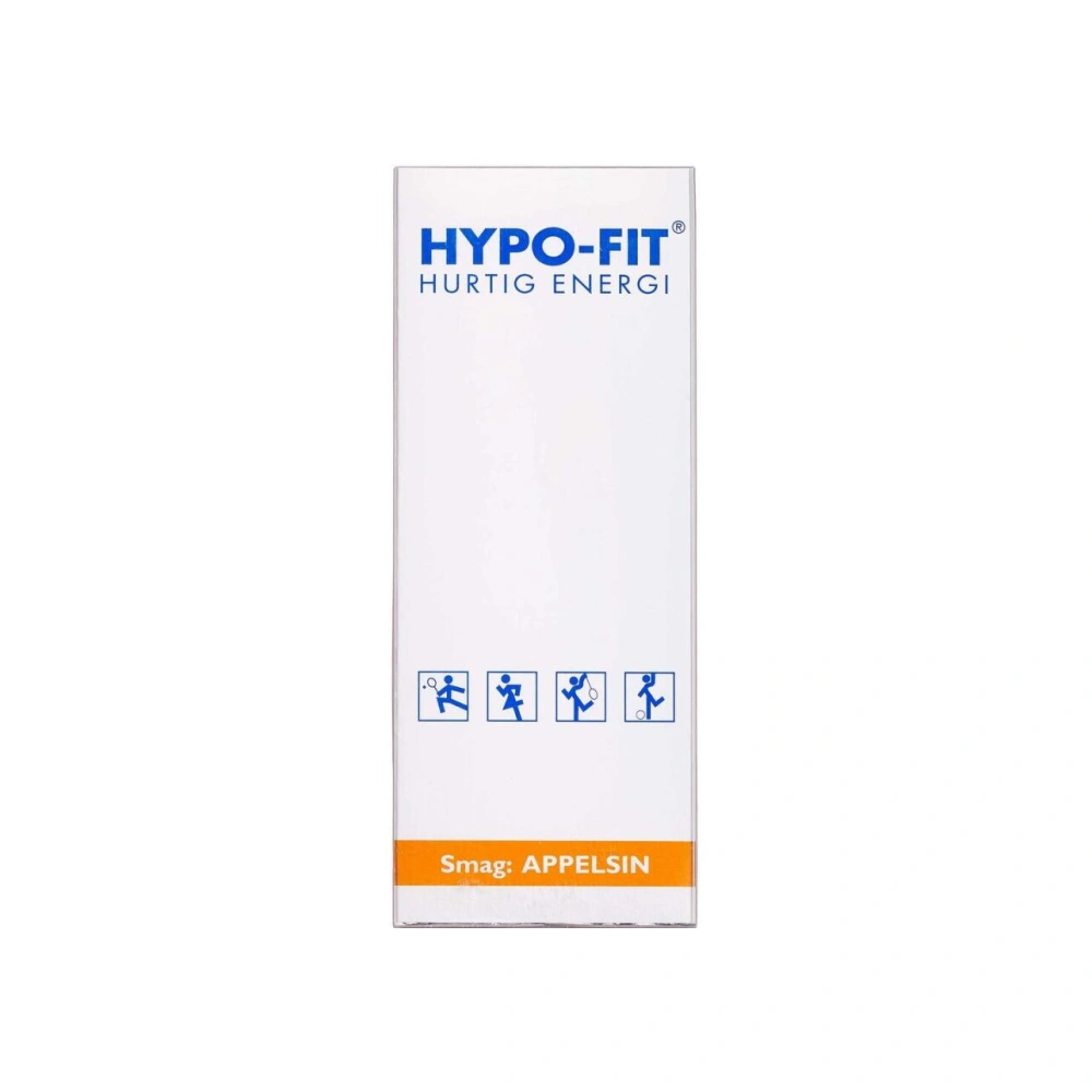 HYPO-FIT Druesukker Gel Orange - 12 tuber x 13 ml