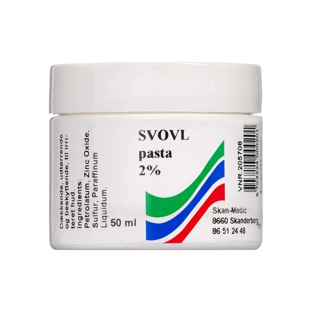 SKAN-MEDIC Svovl Pasta 2 % S.A. - 50 ml