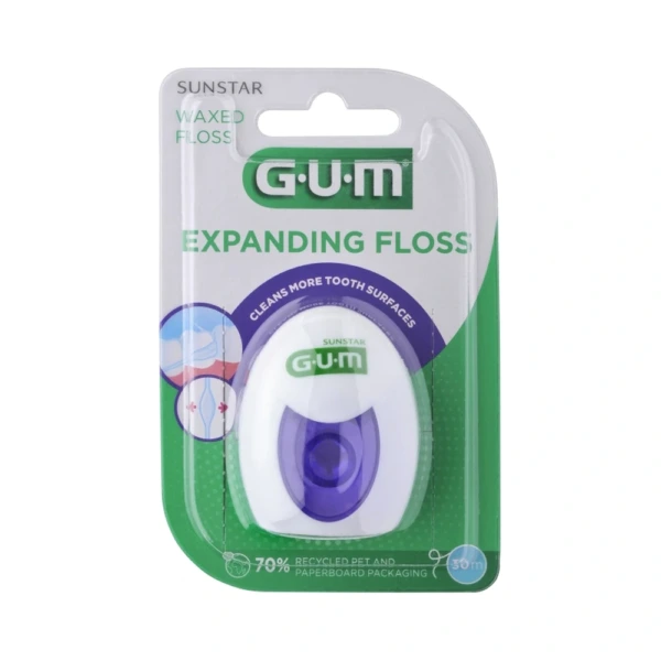 GUM EXPANDING FLOSS Tandtråd – 30 m